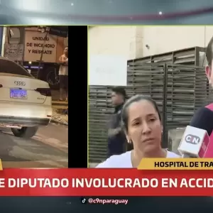 Hijo de diputado colorado causa accidente y deja en terapia a cuatro estudiantes