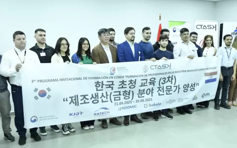 Semanas atr�s, los t�cnicos recibieron orientaciones en el Centro Tecnol�gico TASK, situado en el Hub de Movilidad El�ctrica de Itaip� (Hernandarias).