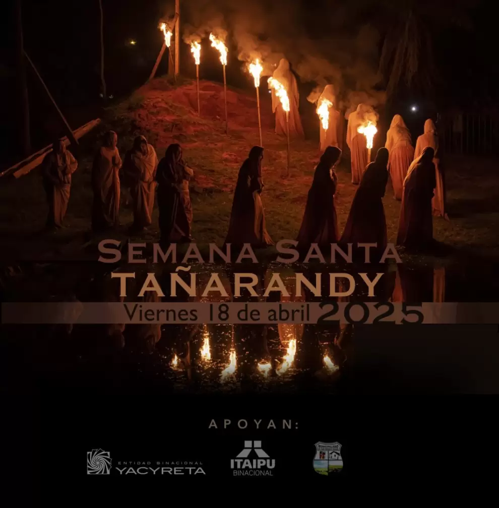 Flyer del evento de hoy.