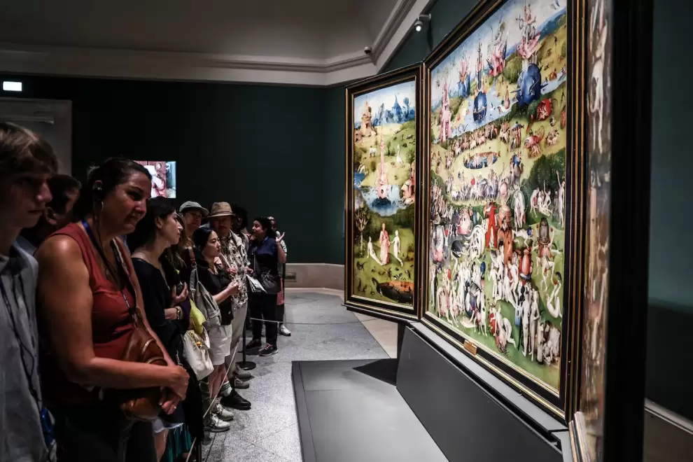 El Jardín de las Delicias, de El Bosco, en el Museo del Prado de Madrid
