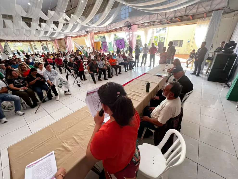 Acto del Frente Guasu con Lugo.