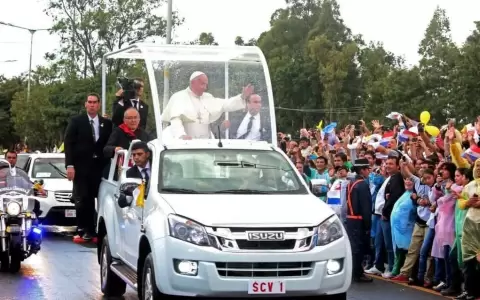 Papa Francisco en Paraguay.