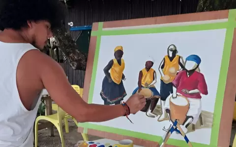 Residencias art�sticas AfrOeste.