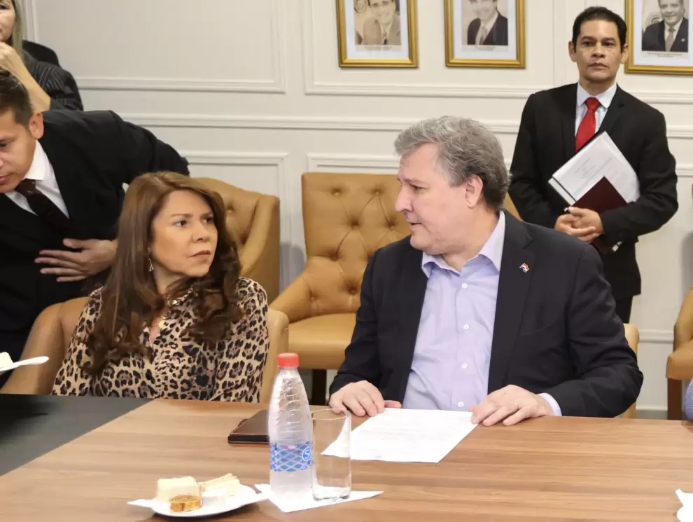 Celeste Amarilla y Rafael Filizzola.