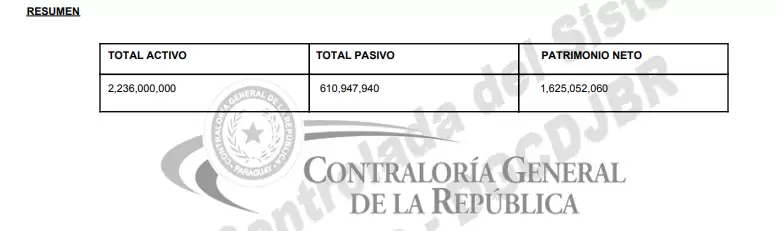 Patrimonio que reportó Marcelo Salinas en el 2023.