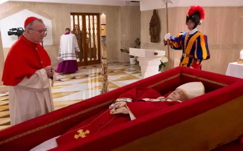 F�retro del papa Francisco.