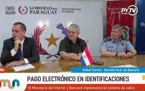 Conferencia donde anunciaron la implementaci�n.