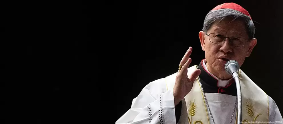 El cardenal filipino Luis Antonio Tagle es uno de los favoritos para suceder al papa Francisco, según las cuotas de algunas casas de apuestas.