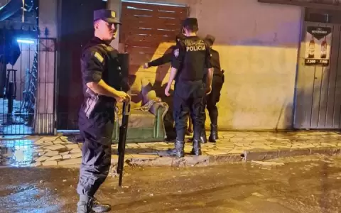 Un nuevo hecho violento se registr� en el barrio Ricardo Brugada de Asunci�n.