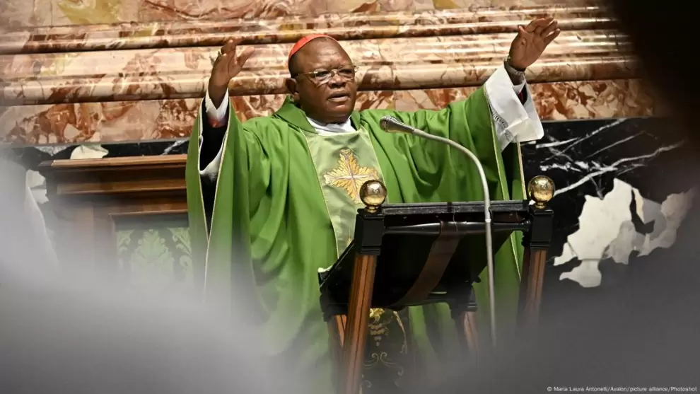 Cardenal Fridolin Ambongo, de la República Democrática del Congo. Foto:DW