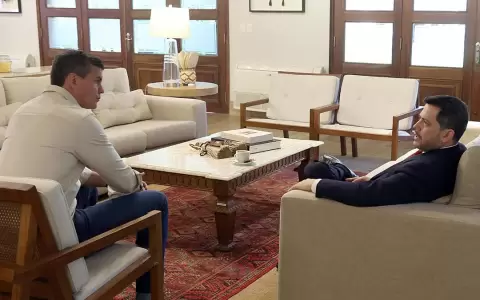 El presidente de la Rep�blica, Santiago Pe�a, y el presidente de la C�mara de Diputados, Ra�l Latorre.