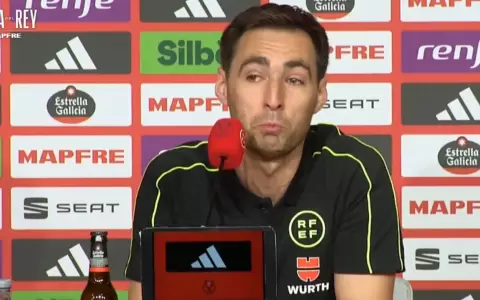 �rbitro de final de la Copa del Rey llora en plena conferencia y habla de presi�n del Real Madrid