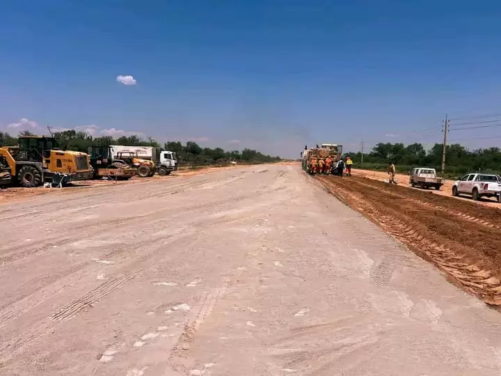 Avanzan los trabajos para el proyecto vial m�s importante del pa�s.