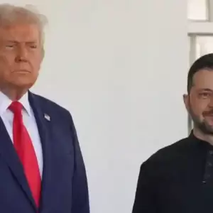 Trump y Zelenski se re�nen antes del funeral del papa