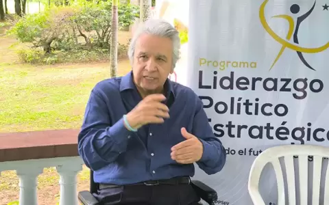 Lenin Boltaire Moreno Garc�s, expresidente ecuatoriano.