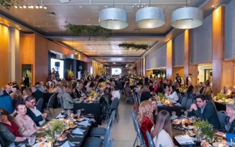 Cena anual de Fundaci�n de los Jesuitas a fin de ayudar a j�venes en el futuro a trav�s de obras sociales.