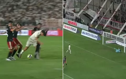 Ins�lita expulsi�n de Diego Chur�n en goleada de Universitario