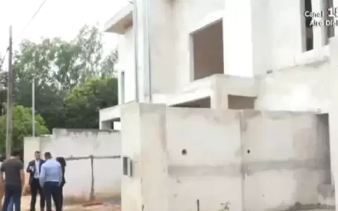 El allanamiento se realiza en estos momentos en Aregu�.