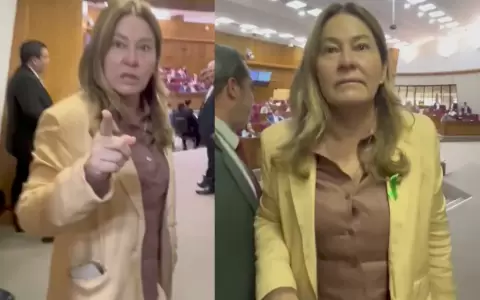 La violencia y prepotencia de la diputada cartista Cristina Villalba se observa en video.