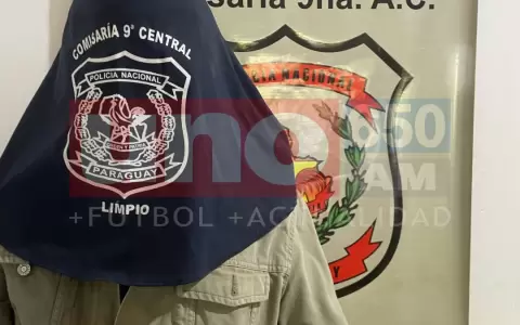 Detenido.