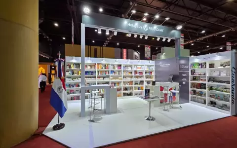 Stand de Paraguay en la 49� edicion de la feria internacional del libro de Buenos Aires.