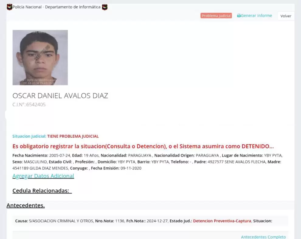 Informaci�n.