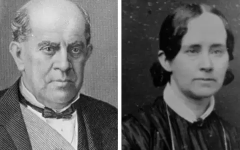 Domingo Faustino Sarmiento y Mary Tyler Peabody Mann.