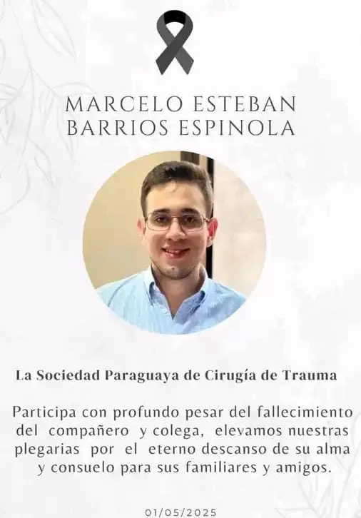 Trágico accidente de tránsito terminó con la vida de Marcelo Barrios.