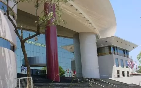 Fachada del Congreso Nacional.