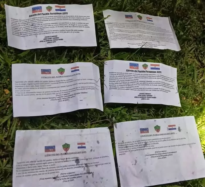 Nuevos panfletos del EPP.