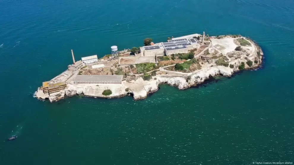 Isla de Alcatraz y su complejo carcelario, convertido en un atractivo tur�stico en, California tras su cierre en 1963. Foto: Tayfun Cosk/ DW
