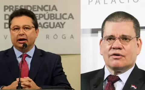 Gustavo Leite y Antonio Barrios.