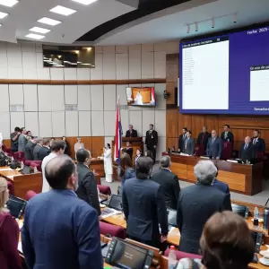 Jornada legislativa arranca con debate sobre cu�rum de sesi�n donde se aprob� la creaci�n de juzgados