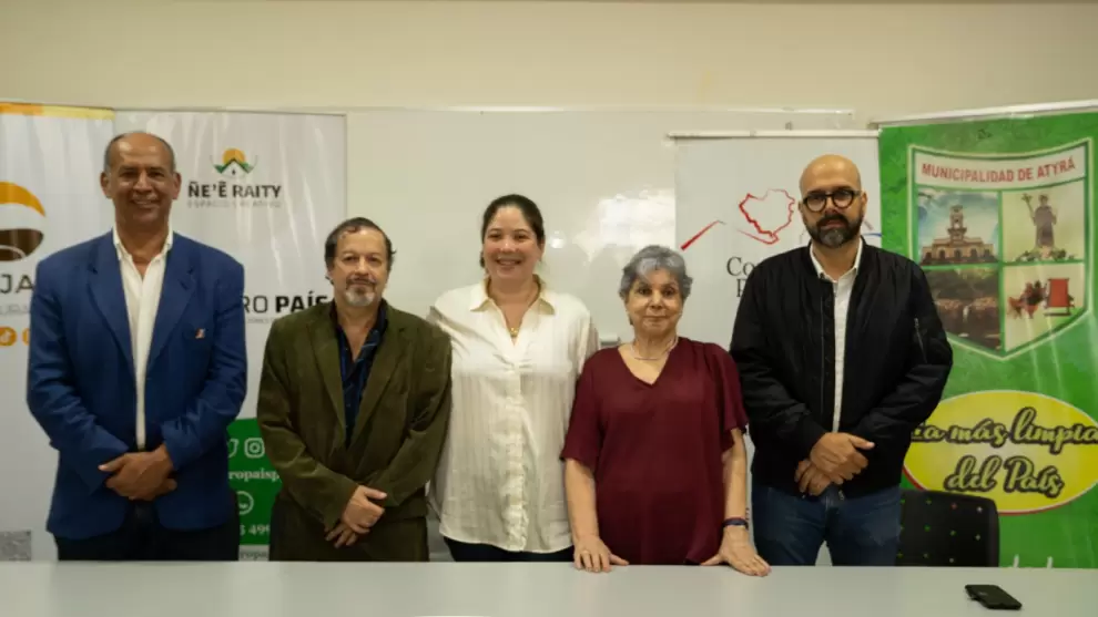 Acto de lanzamiento del primer "Roa Bastos Fest".