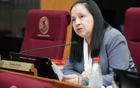 Senadora Yolanda Paredes.