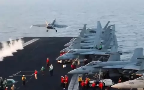 El avi�n de combate era un F/A-18 Super Hornet, un caza valorado en m�s de 60 millones de d�lares.