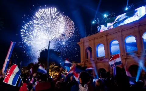 Festejos por el D�a de la Patria.