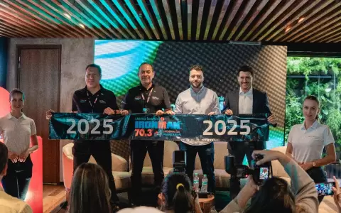 Anuncio oficial de la realizaci�n del primer IRONMAN 70.3 que se realizar� en Encarnaci�n.