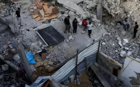 Los bombardeos israel�es han dejado inhabitables grandes zonas de Gaza.