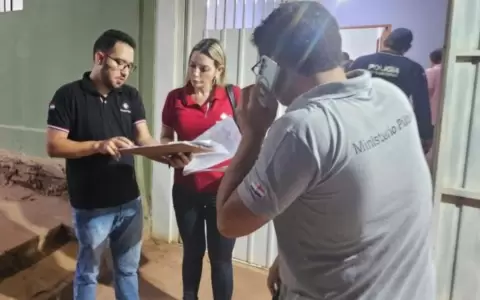 Allanamiento en una vivienda ubicada en la ciudad de Pedro Juan Caballero.