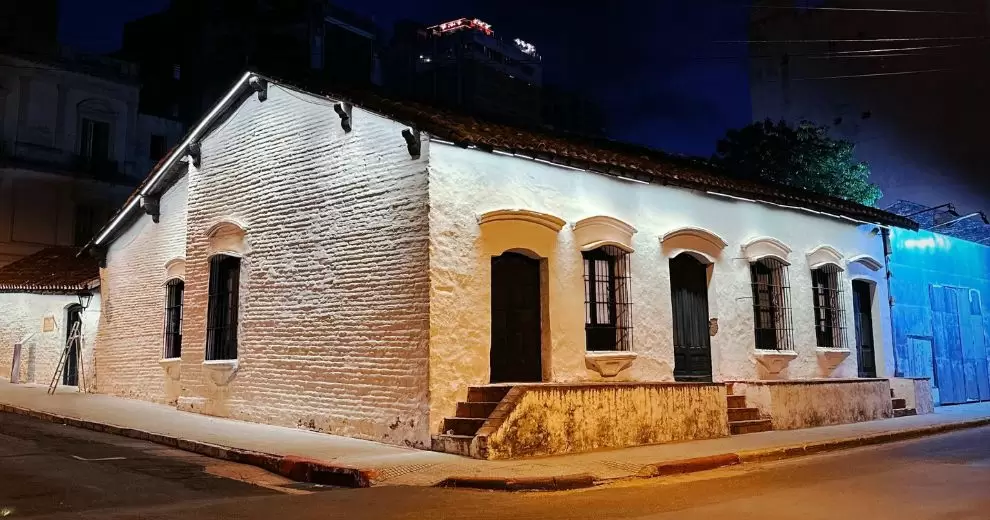 Nuevo sistema de iluminaci�n de la Casa de la Independencia.