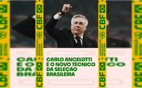 Oficial: Carlo Ancelotti es nuevo seleccionador de Brasil