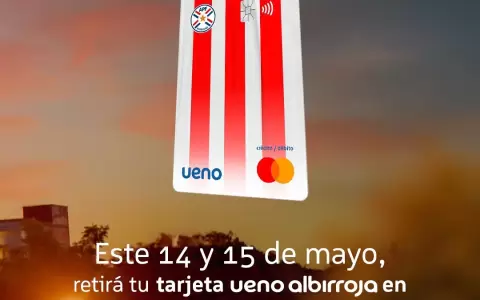 Con ueno albirrojo disfrut� el 14 y 15 de mayo.