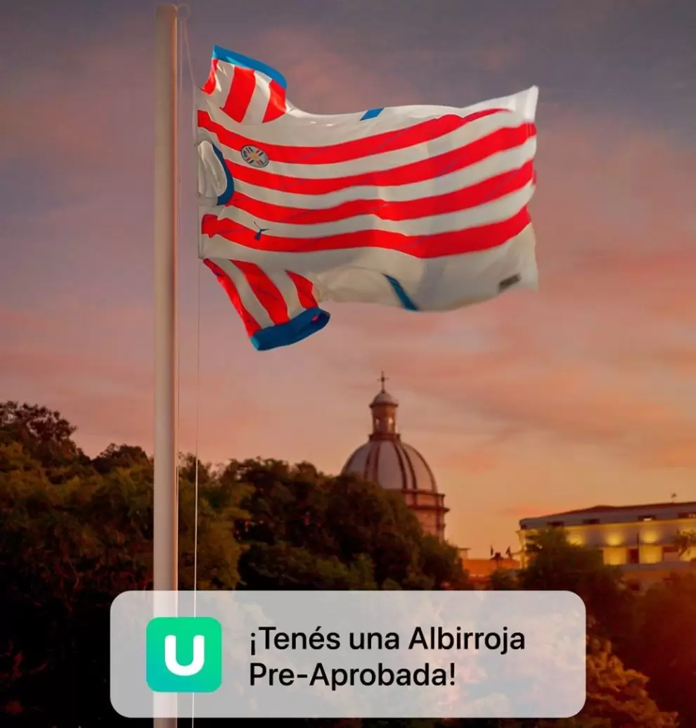 Camiseta ueno albirroja. Foto: Gentileza.