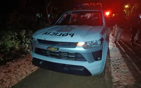 Patrullera fue baleada.
