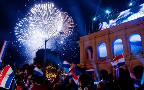 Festejos por la independencia nacional.
