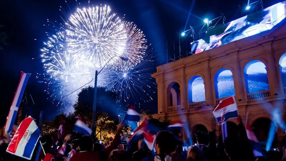 Festejos por la independencia nacional.
