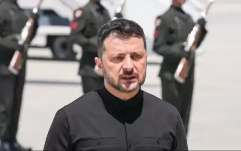 El presidente ucraniano, Volodimir Zelenski.
