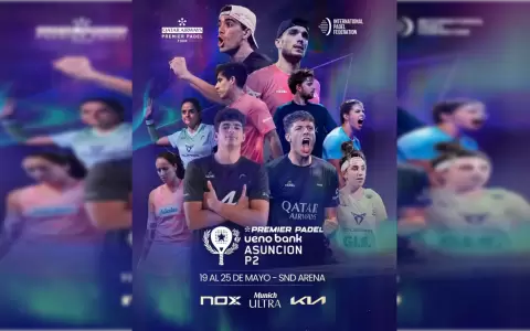 Llega el Premier Padel ueno bank Asunci�n P2: una fiesta deportiva imperdible