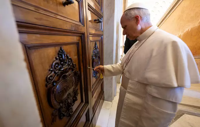 Papa Le�n XIV. Foto: Infobae.